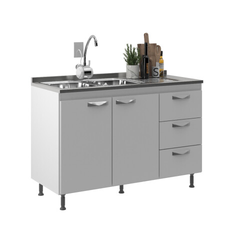 BAJO MESADA ARMARIO 2 PUERTAS 3 CAJONES BAJO MESADA ARMARIO 2 PUERTAS 3 CAJONES