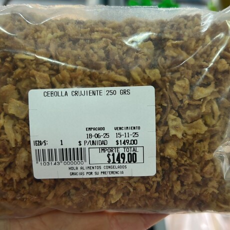 CEBOLLA CRIPSY ALEMANA GRS CEBOLLA CRIPSY ALEMANA GRS