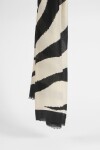 Pashmina cebra animal print