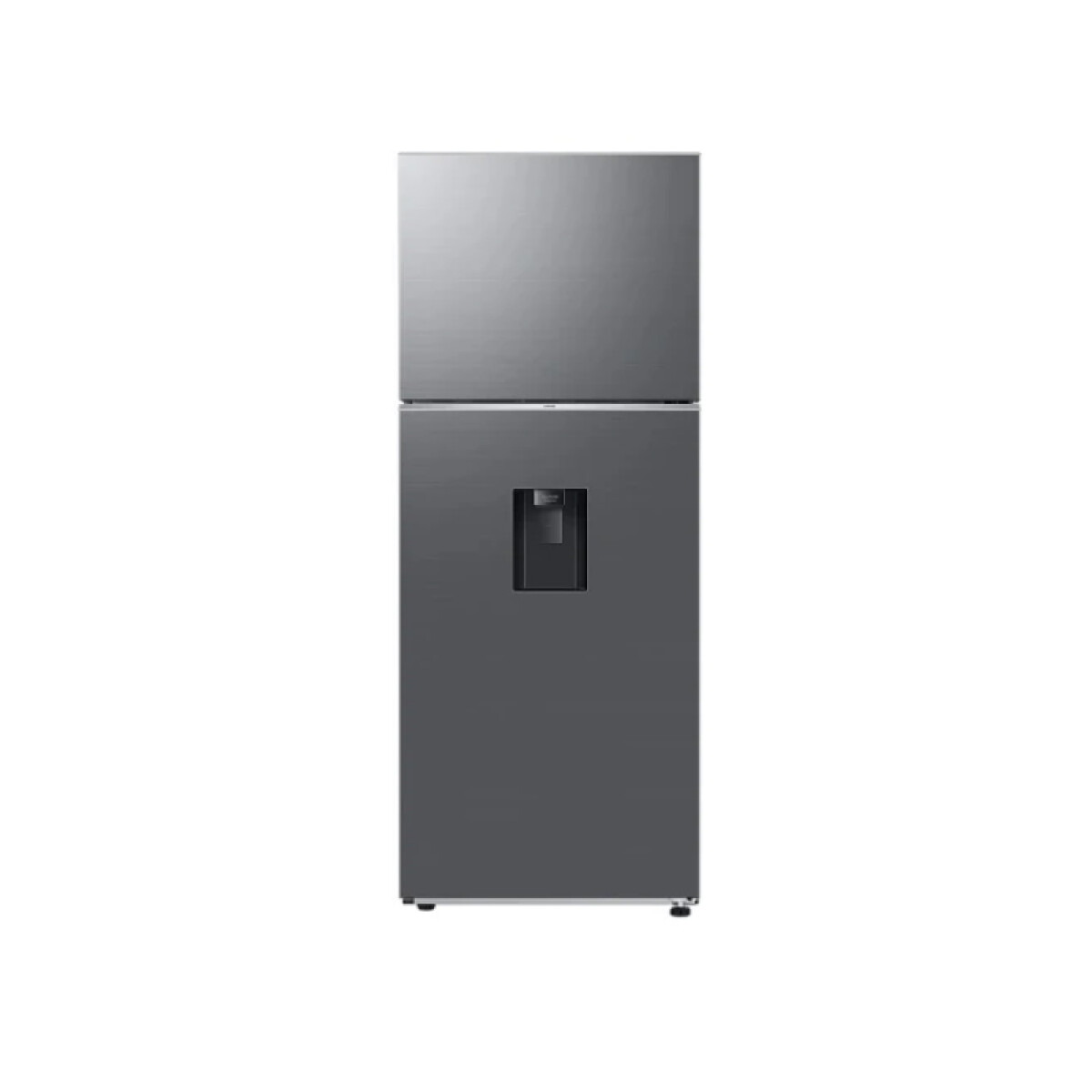 Heladera Samsung 384L No Frost Top Mount Plata con SmartThings y AI Energy RT38DG6730S9 