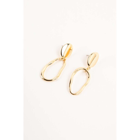 Aros Ovalados Oro