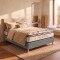 Sommier Plaza Y Media HAMPTONS Hybrid Bronze Gris