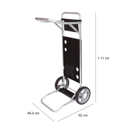 Carrito Playa p/Sillas y Sombrilla Convertible en Mesa Mor Carrito Playa P/sillas Y Sombrilla Convertible En Mesa Mor