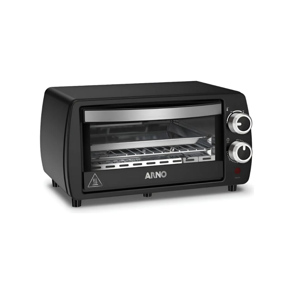 Horno Eléctrico Arno Turbo Quartzo | Potencia de 800w | Color negro. 