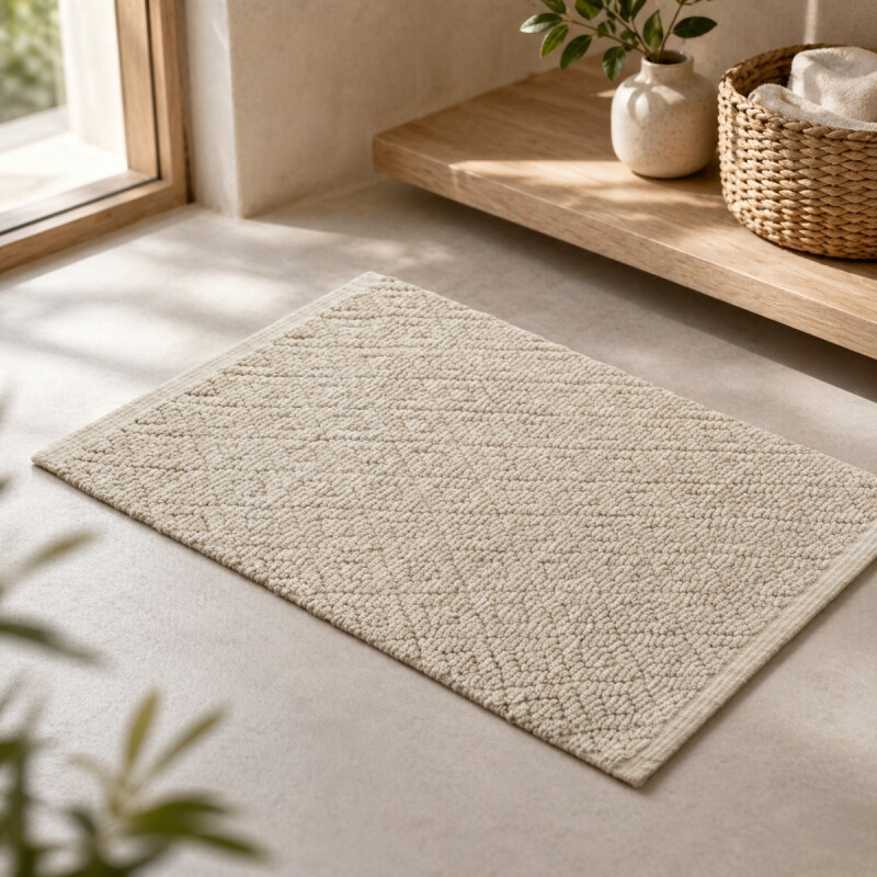 Alfombra algodón 40x60cm ROMBOS
