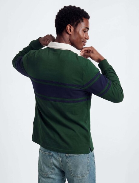 POLO DE HILO VERDE