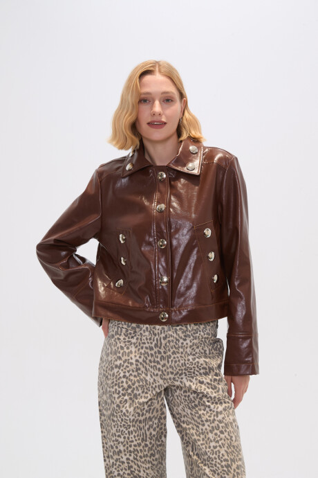 Chaqueta Grene Marron