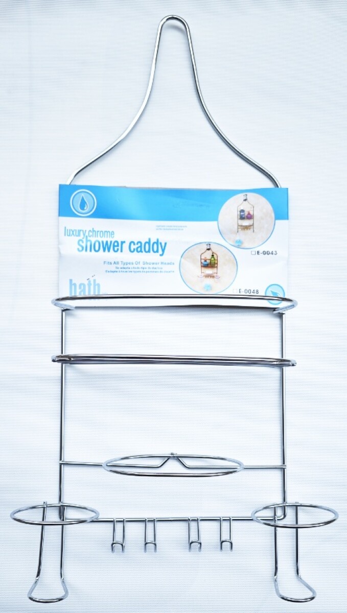 Organizador de metal para el baño - N/a 