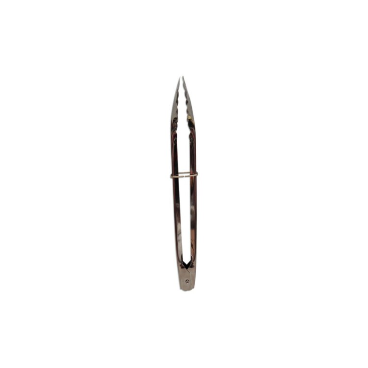 PINZA DE COCINA METAL 28X4CM PLATEADO