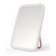 Espejo led rectangular rosa