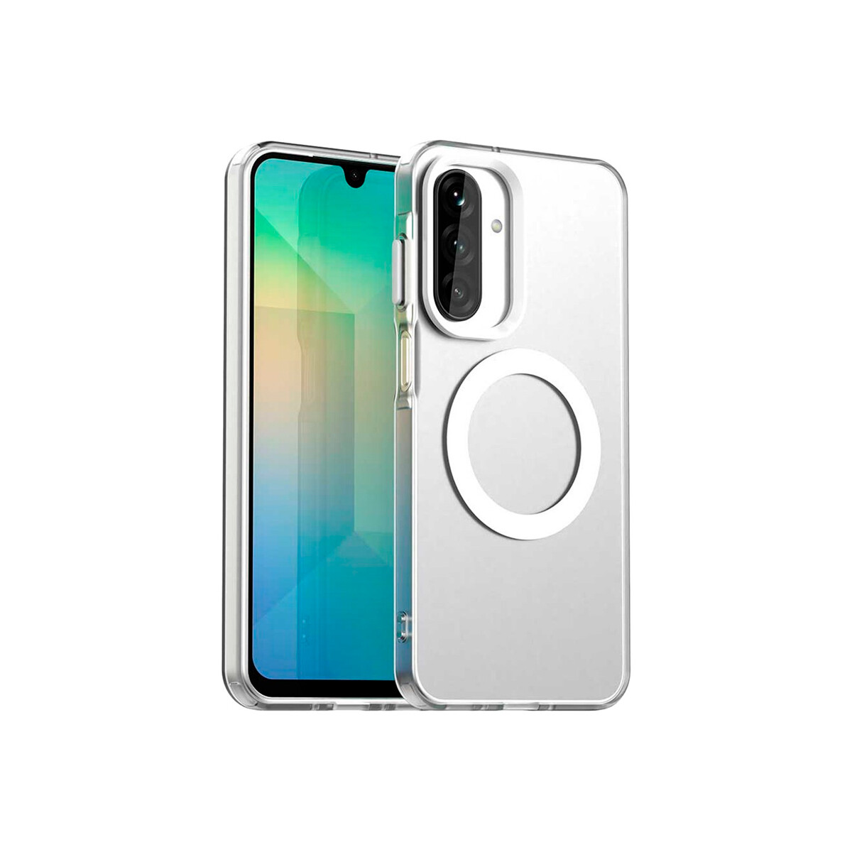 Protector para Samsung Galaxy A17 MagSafe color blanco 