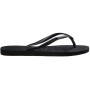 Sandalias Havaianas Slim Glitter II Mujer Negro/Negro