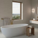 REVESTIMIENTO CERAMICO BEIGE MATE RECTIFICADO 30X90 CM GAMAS DE BEIGE