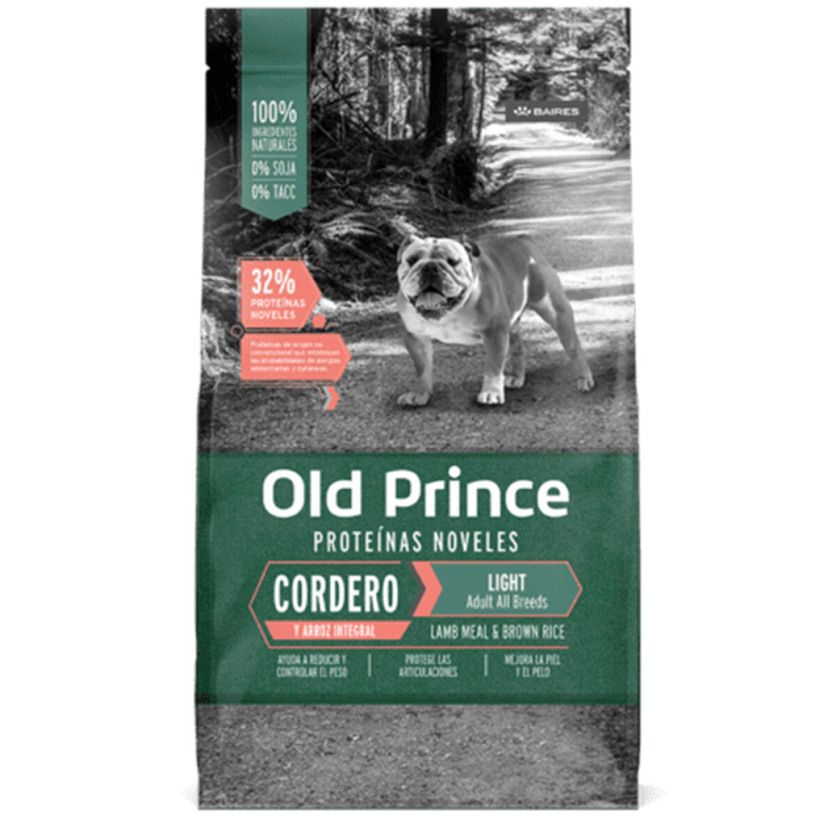 Old Prince Novel Cordero Adulto Light - 15 kgs 