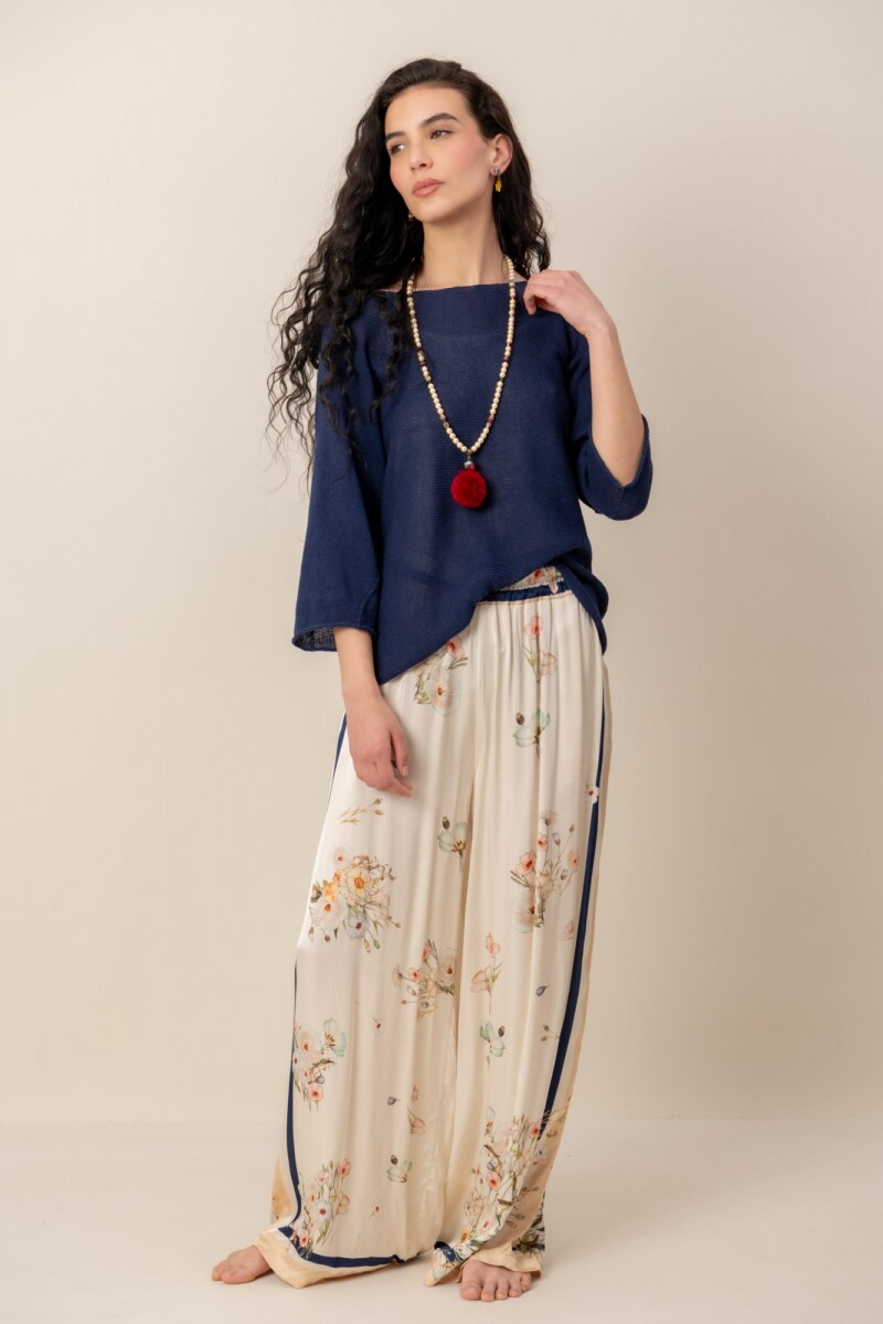 Pantalón Jardín - Blue 
