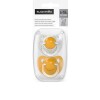 Set x2 chupete anatómico Suavinex 6 a 18M Manchas mostaza
