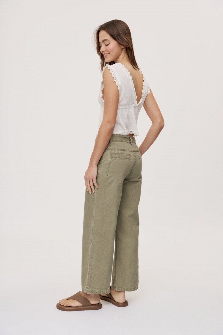 PANTALÓN ROCHA Verde Seco
