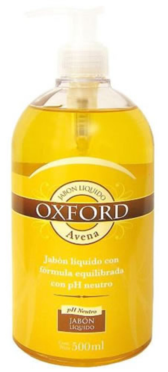 Jabón Oxford Avena 500 ml – Jabón Líquido