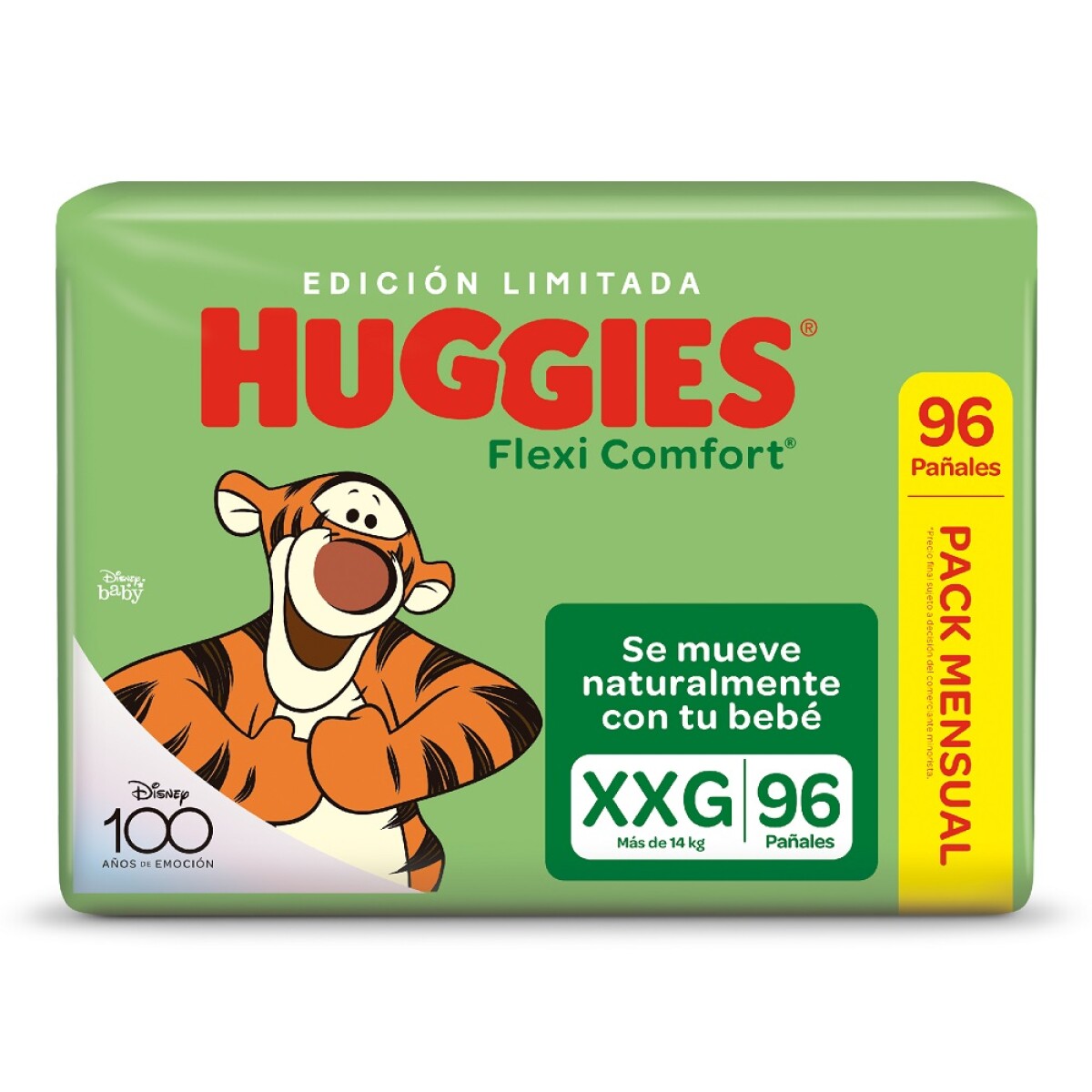 Pañales Huggies Flexi Comfort Talle Xxg 96 Uds. 