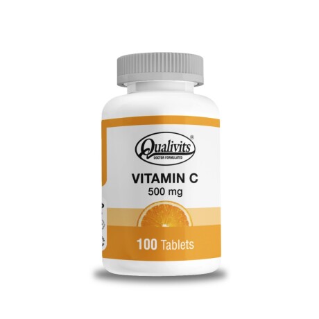 Qualivits Vitamina C 500mg 100 Tabletas – Refuerzo del Sistema Inmunológico Qualivits Vitamina C 500mg 100 Tabletas – Refuerzo del Sistema Inmunológico