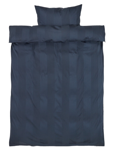 Juego funda nórdica satén BARBO 155x220 azul osc Juego funda nórdica satén BARBO 155x220 azul osc