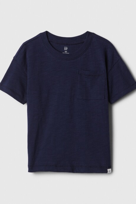 Remera Con Bolsillo Toddler Niño Navy Uniform