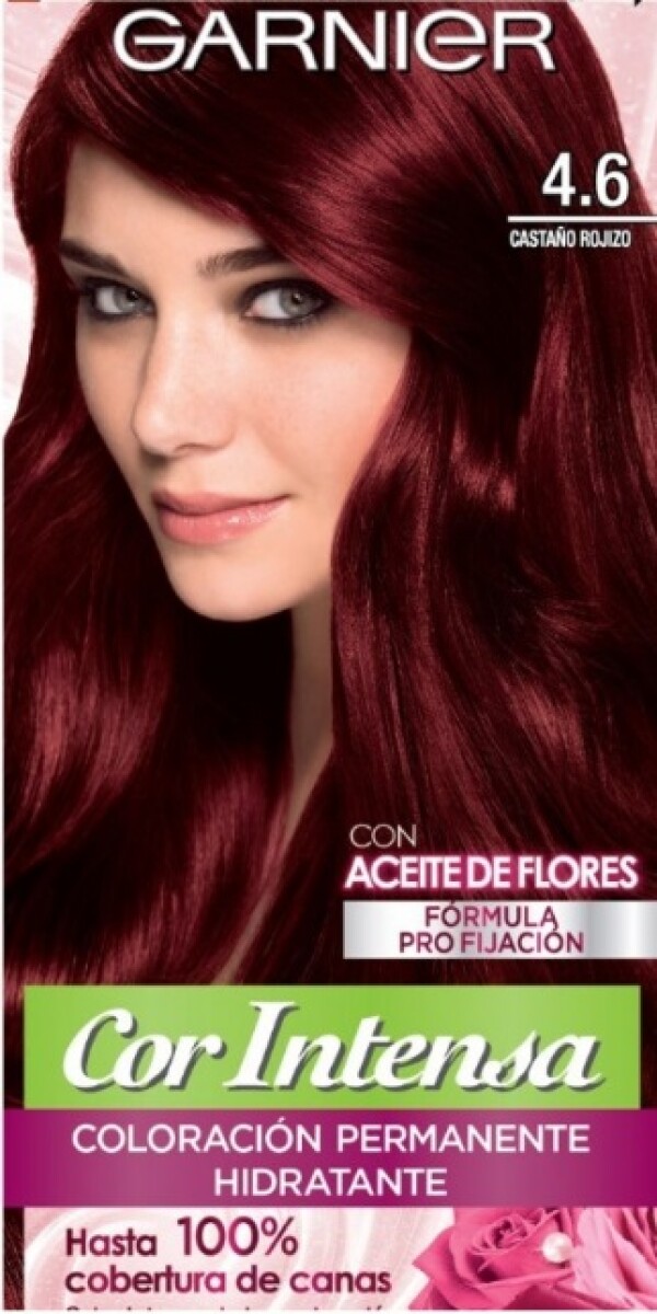 COLORACION NUTRISSE COR INTENSE 46 CASTAÑO ROJIZO 