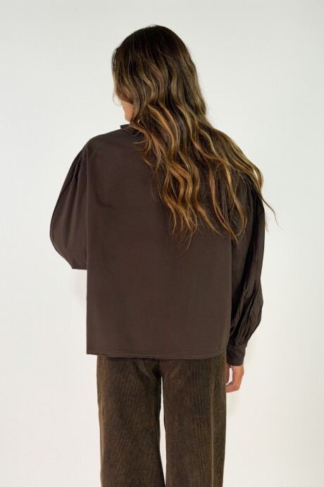 CAMISA THAR Chocolate