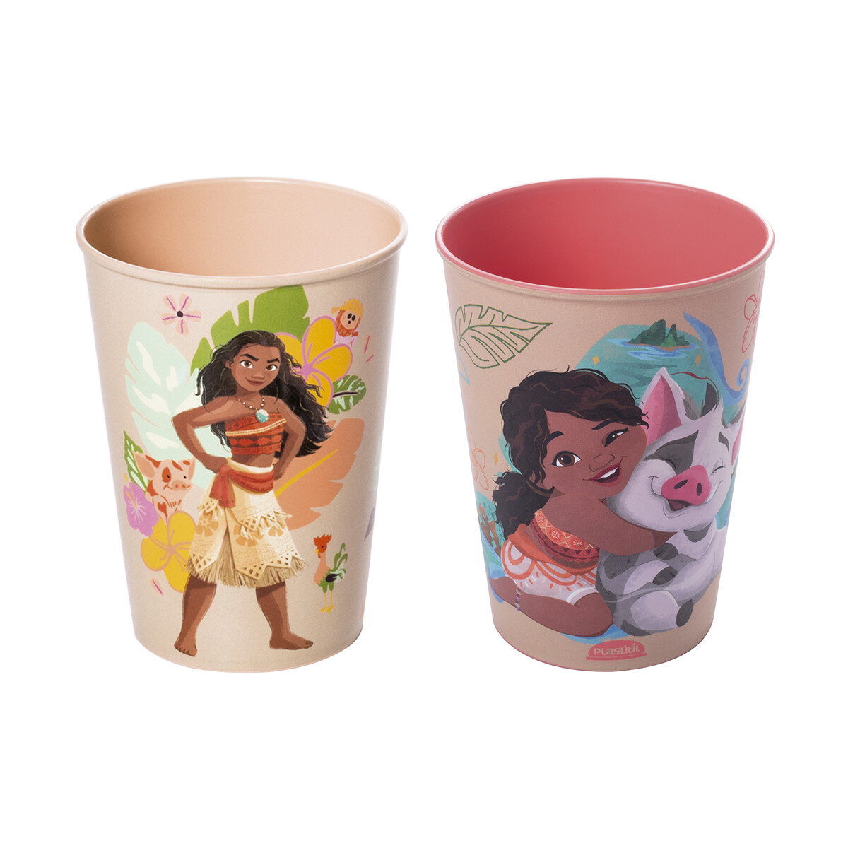 Vaso Plástico Moana 320 ml Diseños Surtidos 