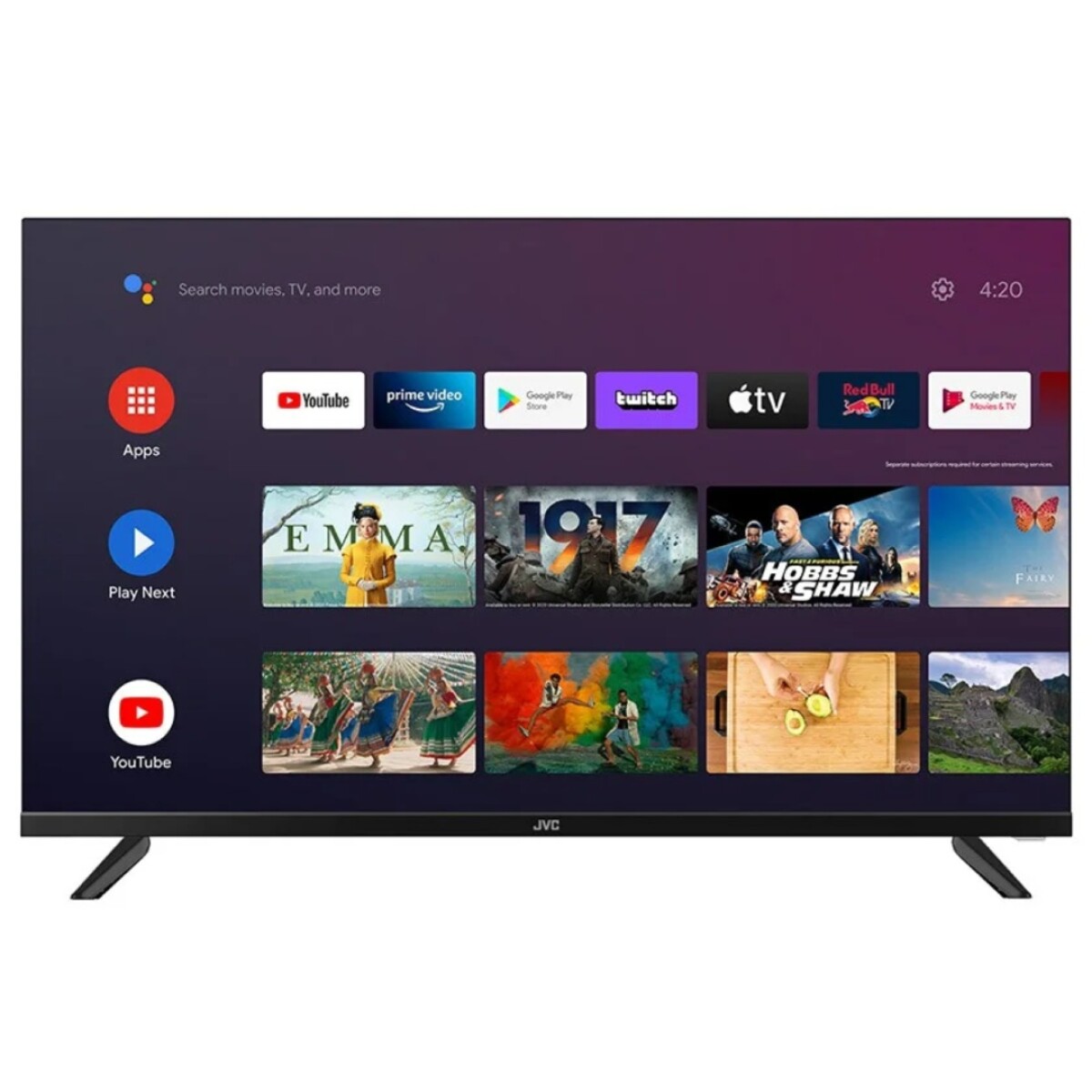 Televisor Led JVC 32" HD Smart Google TV LT-32KB127 