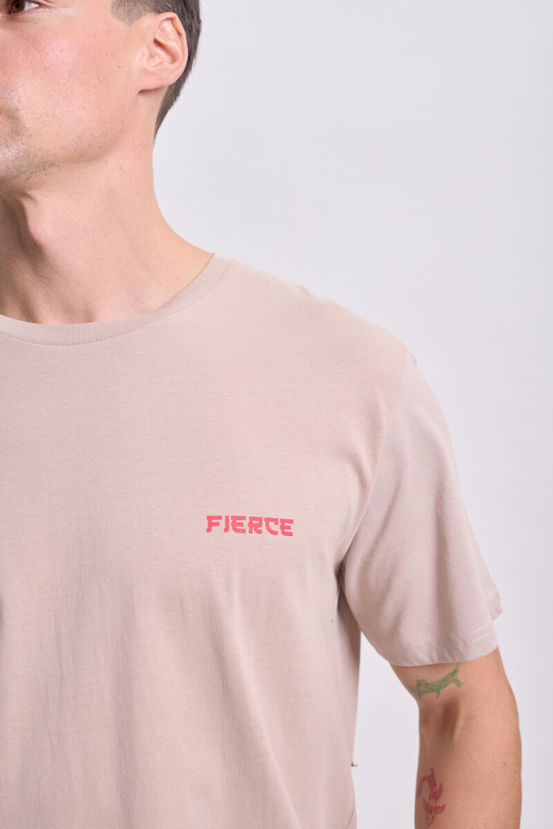 Remera estampa Crudo