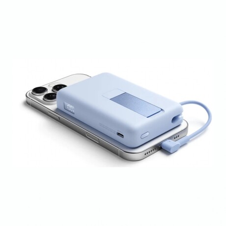 XIAOMI MAGNETIC POWER BANK 10000MAH WITH BUILT-IN STAND Cargador Portátil Magnético XIAOMI Magnetic Power 10.000MAH Con Soporte Integrado - Blue