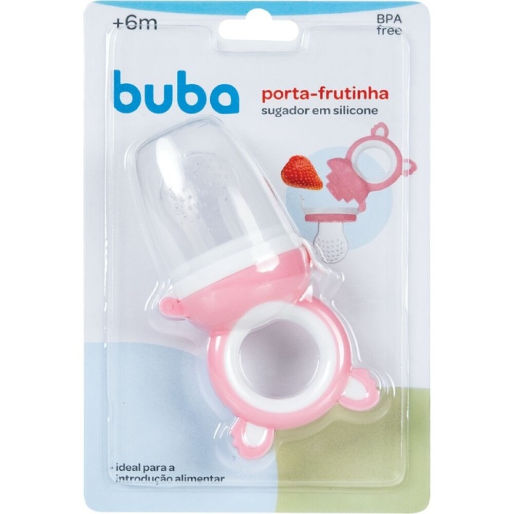 Mordillo alimentacion BUBA clasico rosa