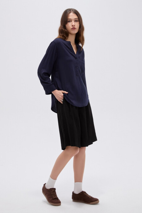 Blusa Au Azul Noche