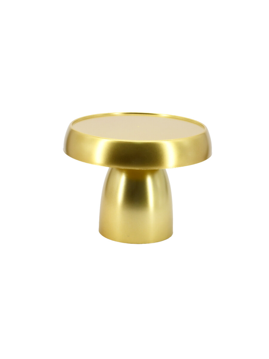 SOPORTE DULCES MUSHROOM GOLD - DORADO 