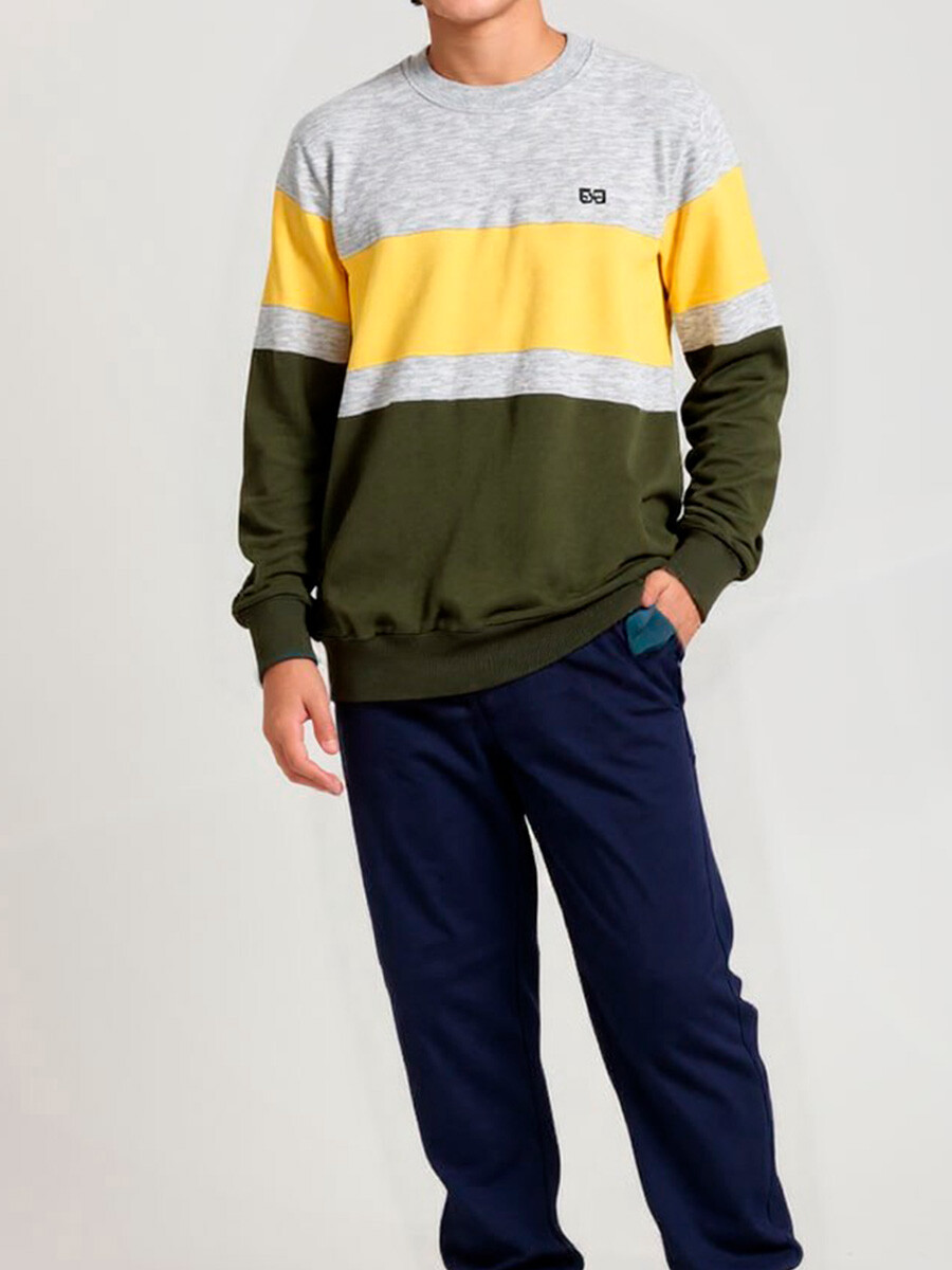 SWEATER TOMY TEEN RUSTY - Militar 