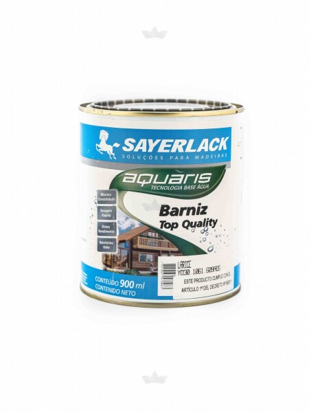 SAYERLACK BARNIZ-LACA EXT. AL AGUA SATI. TOP QUALITY-0.9 LTS N/A