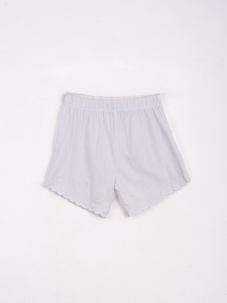 CONJUNTO MUSCULOSA Y SHORT BLANCO