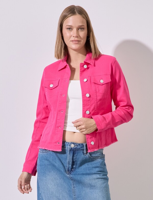 Camperita Jean Flecos FUCSIA