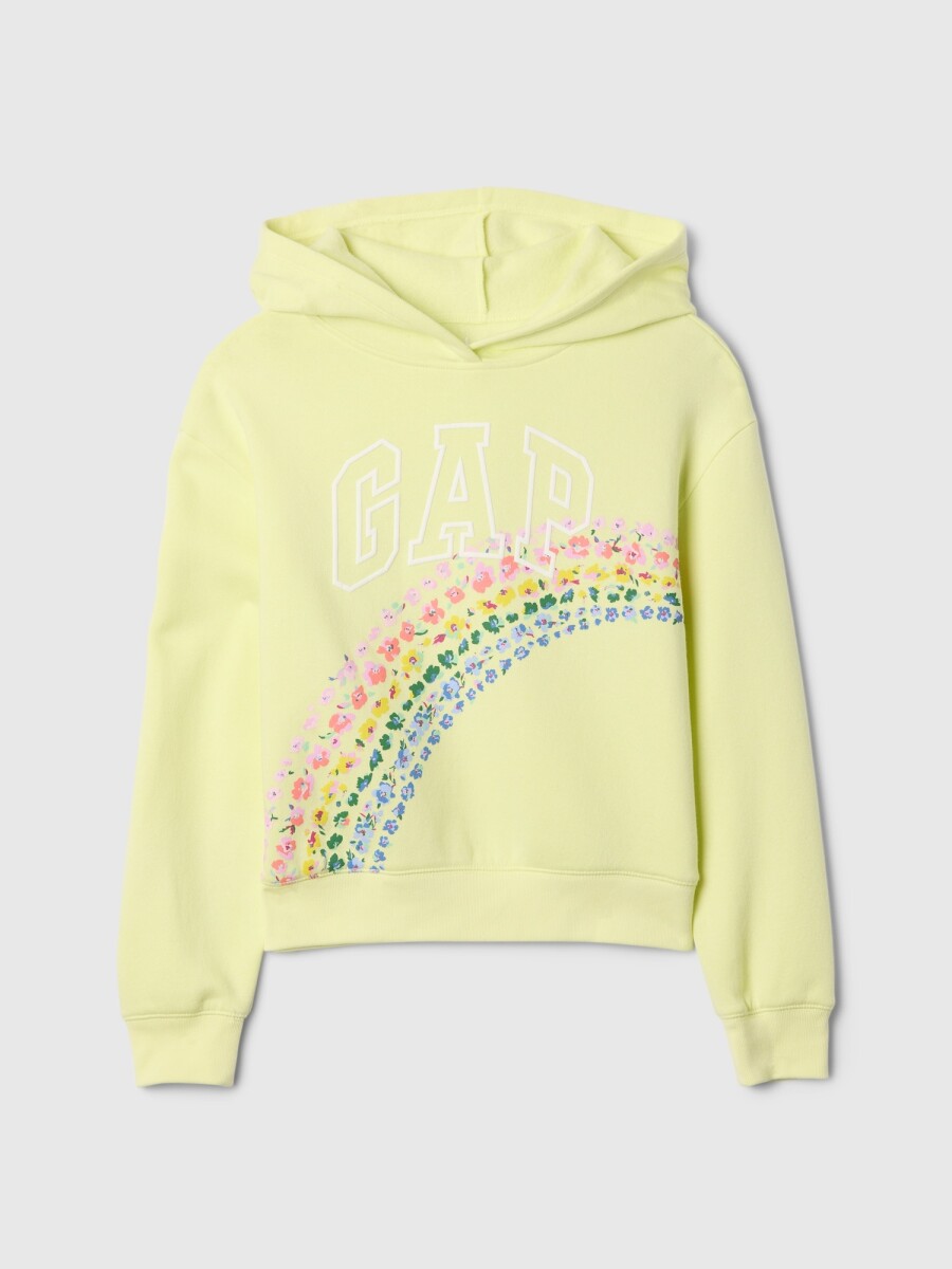 Canguro Logo Gap Niña - Citron Yellow 