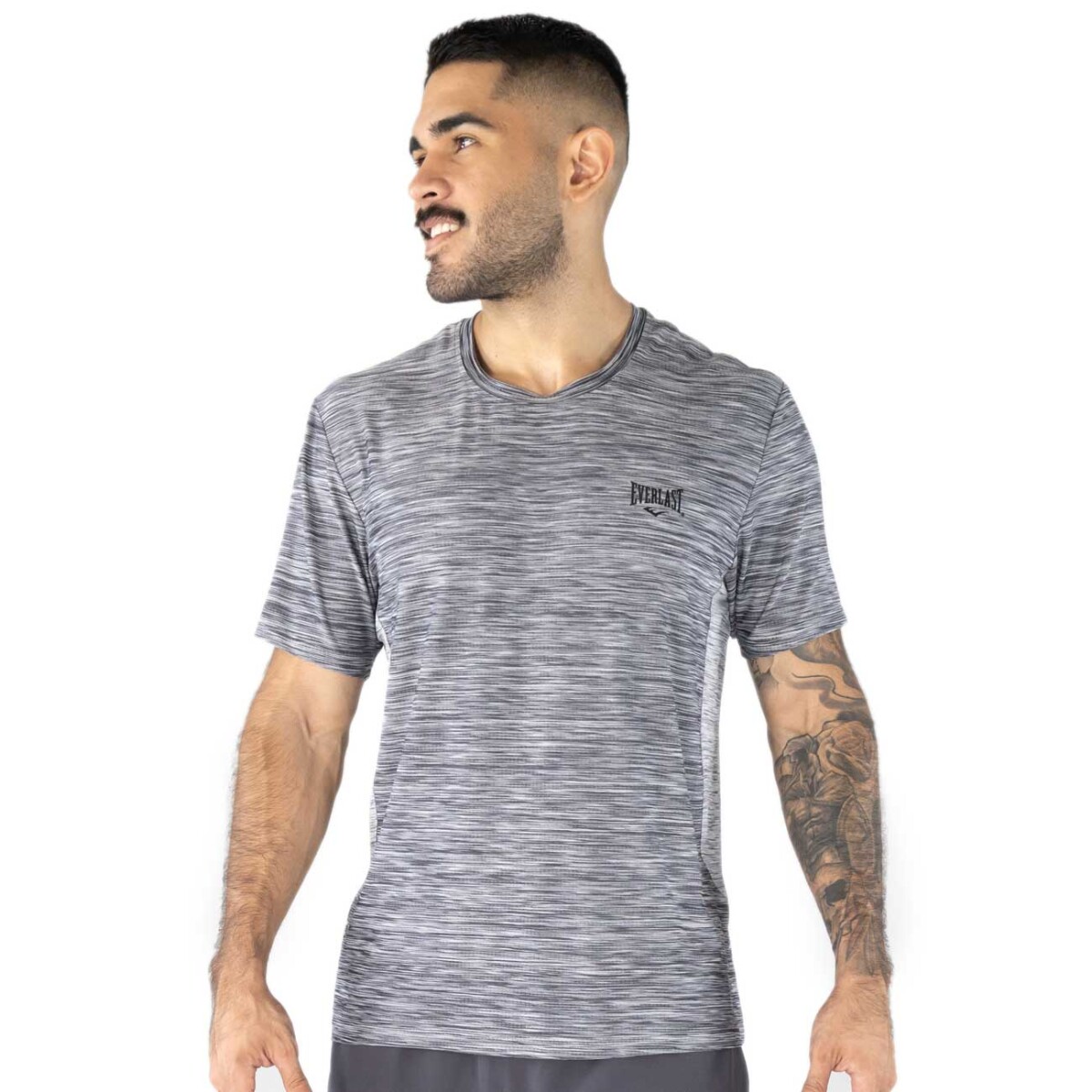 TSHIRT MEN POLY/SPX EVERLAST CLIP NA M - CH 