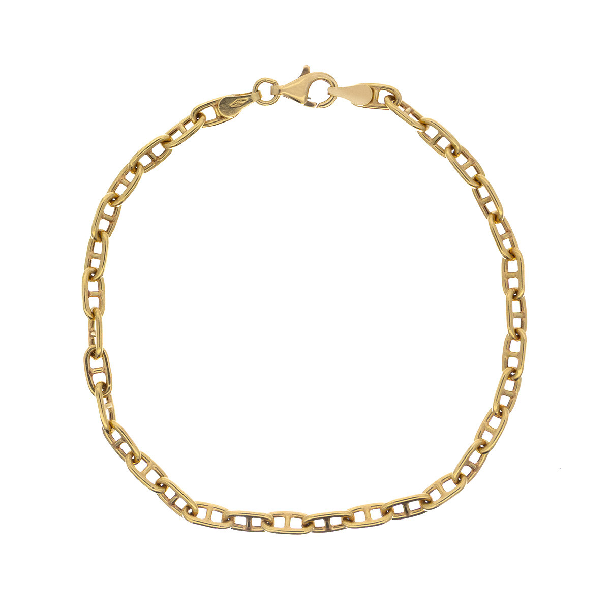 Pulsera de oro 18 ktes, MARINERO. 