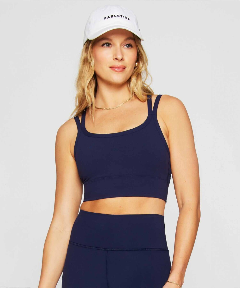 Bra Deportivo Principal Longline Medium Impact Mujer - Deep Navy 