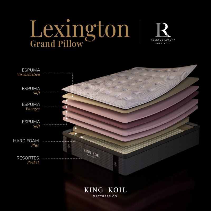 Colchón Lexington Grand Pillow Queen 160x200