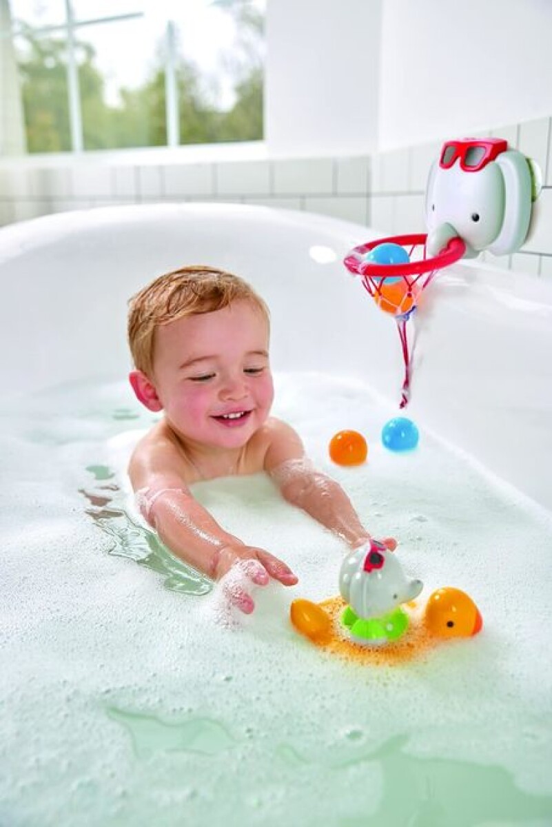 Juego basket ball para baño elefante HAPE 
