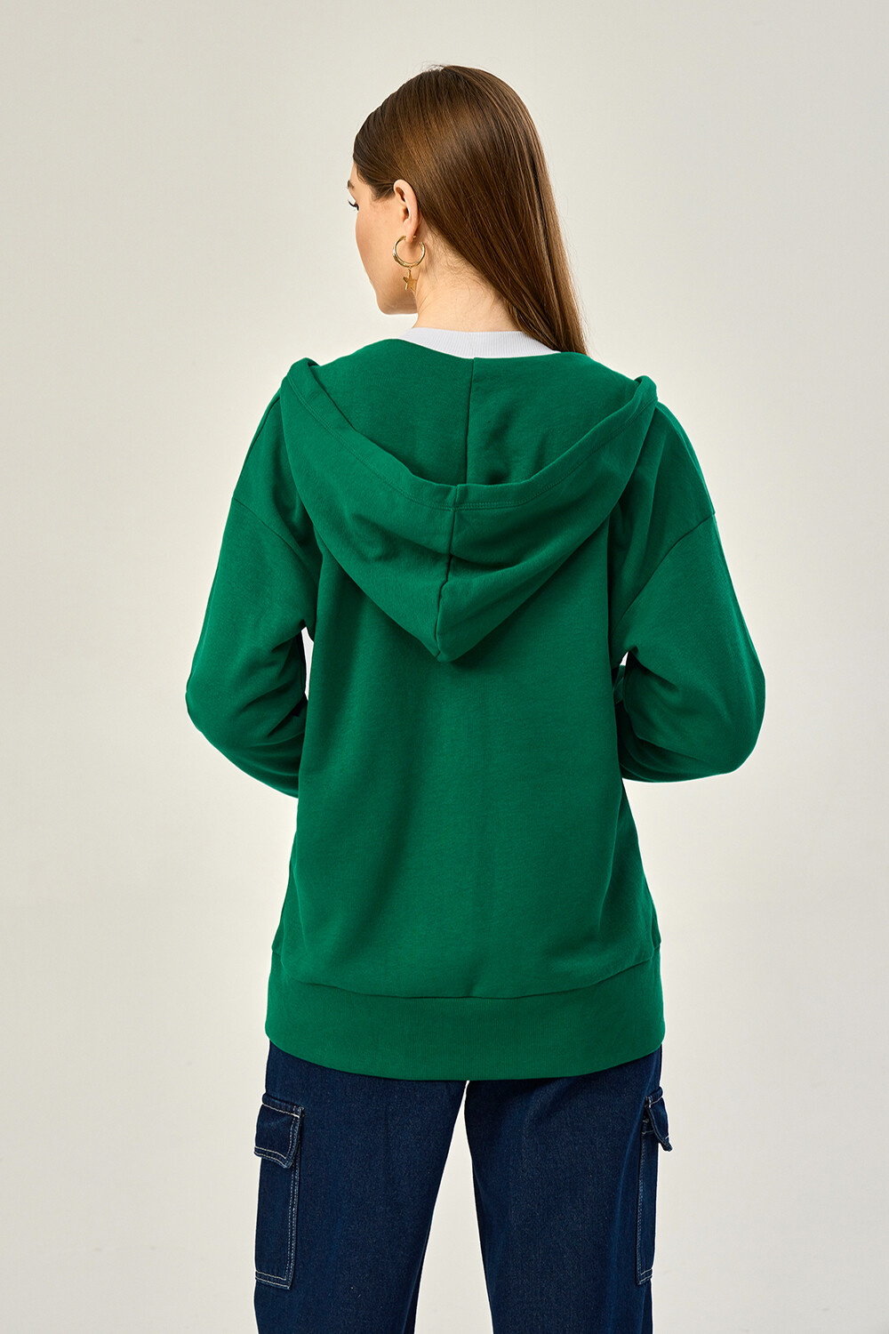 Campera Ezera Verde Oscuro