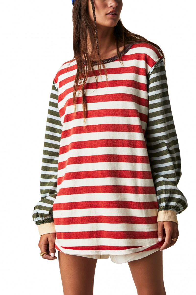 CAMISETA SAWYER Rojo
