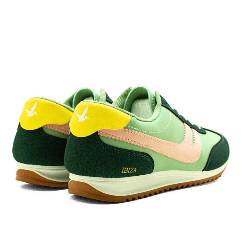 Championes Santa Barbara Flair de Mujer Verde