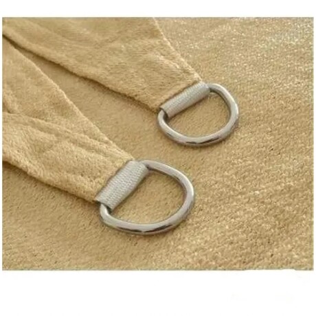 Vela Sombra Toldo Triangular 3.6 X 3.6 X 3.6 BEIGE