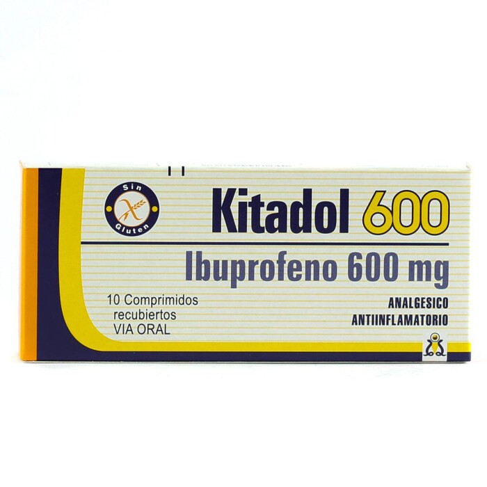 KITADOL 600 CJ X 10 COMP. única
